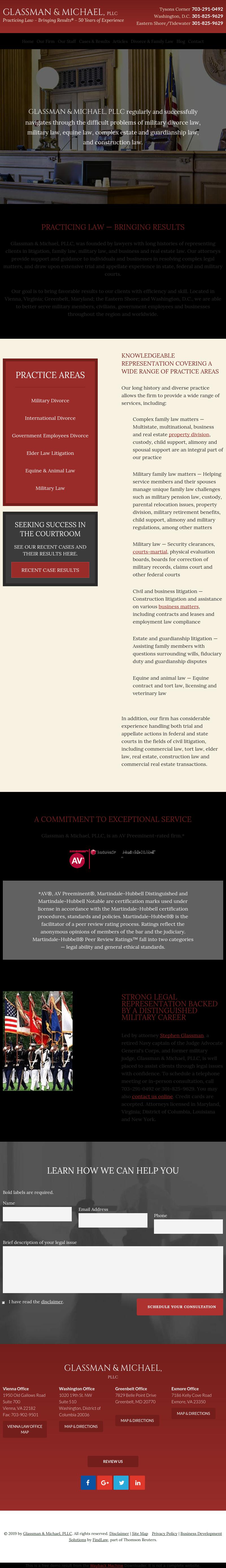 Glassman & Michael, PLLC - Washington DC Lawyers