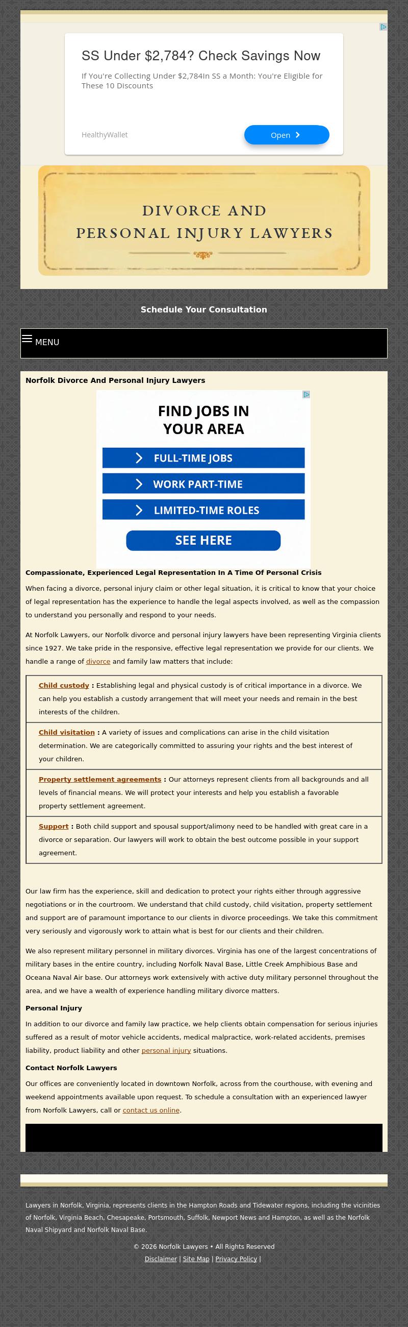 Goldblatt, Cohen & Legum, P.C. - Norfolk VA Lawyers