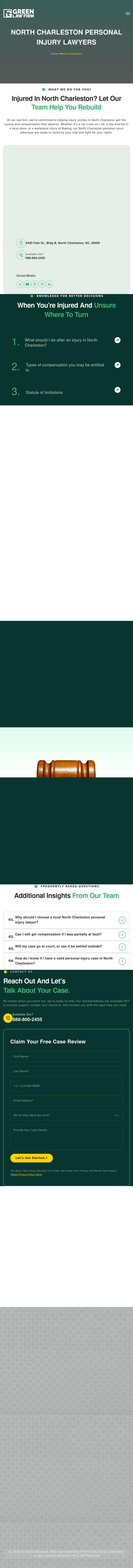 Green Law Firm - North Charleston SC Lawyers