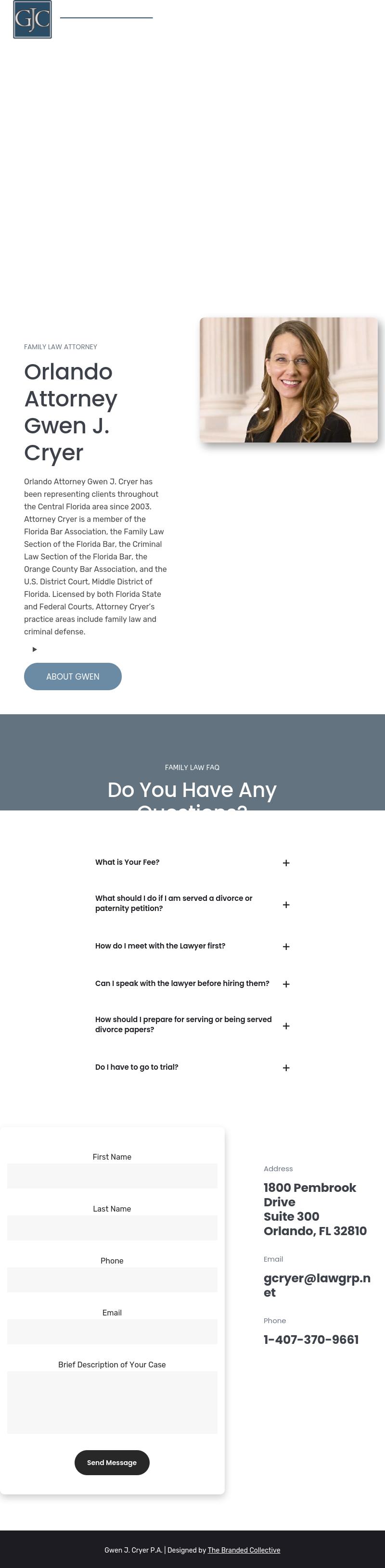 Gwen J. Cryer, Attorney at Law - Orlando FL Lawyers