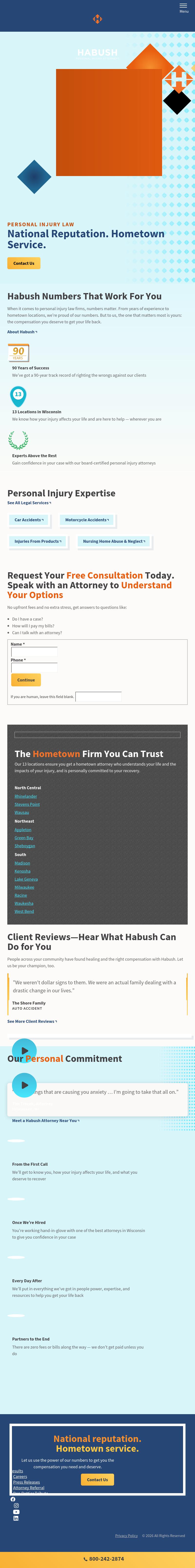 Habush Habush & Rottier S.C. - Racine WI Lawyers
