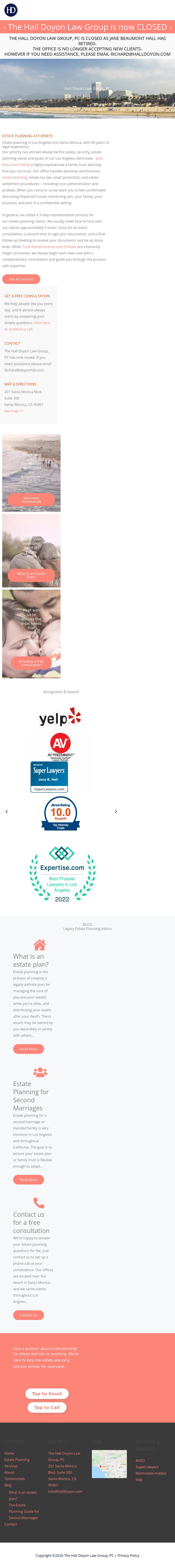 Hall Doyon Law Group - Santa Monica CA Lawyers