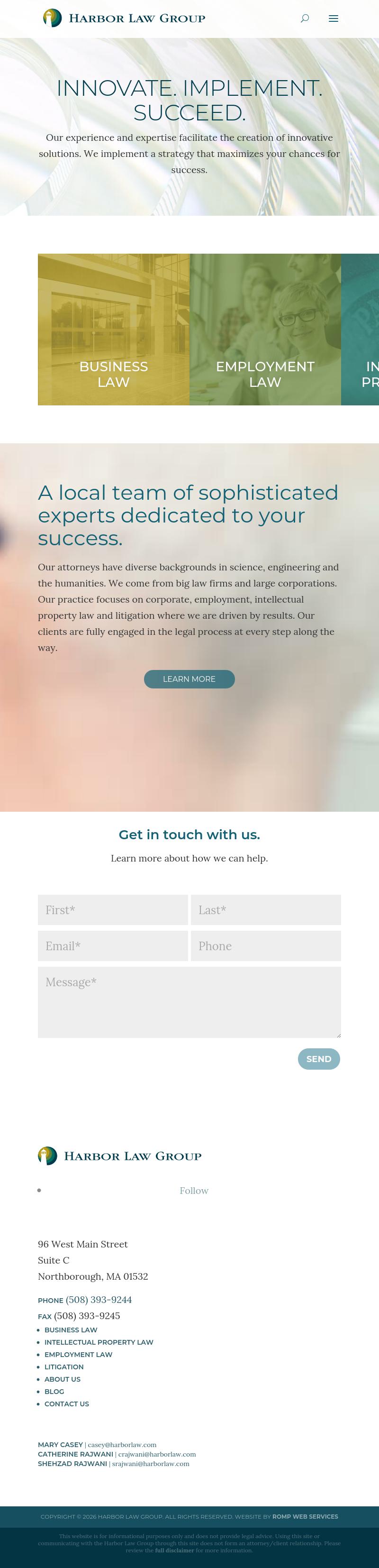 Harbor Law Group - Northborough MA Lawyers