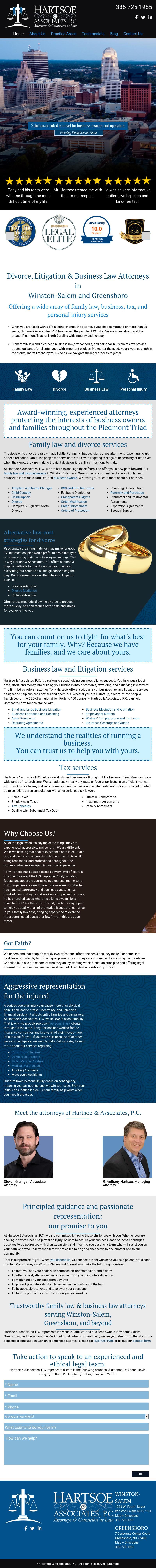 Hartsoe & Associates, P.C. - Greensboro NC Lawyers