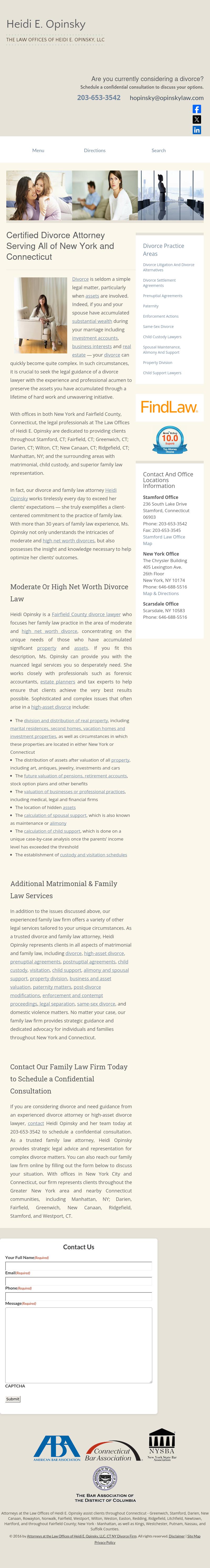 Heidi E. Opinsky at Jones Morrison, LLP - New York NY Lawyers