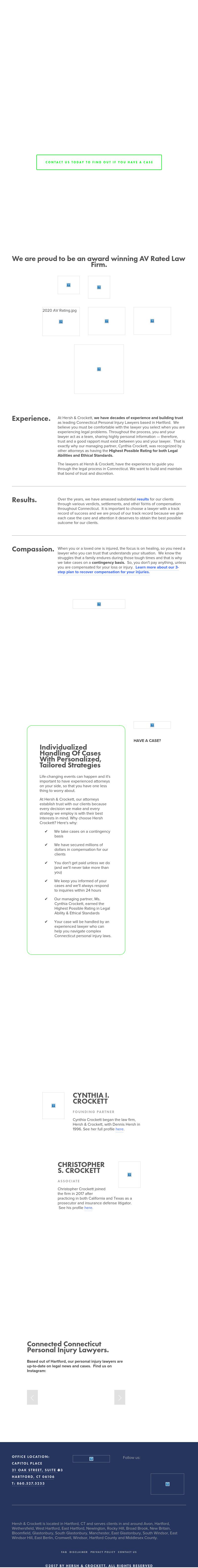 Hersh & Crockett, Attorneys At Law - Hartford CT Lawyers