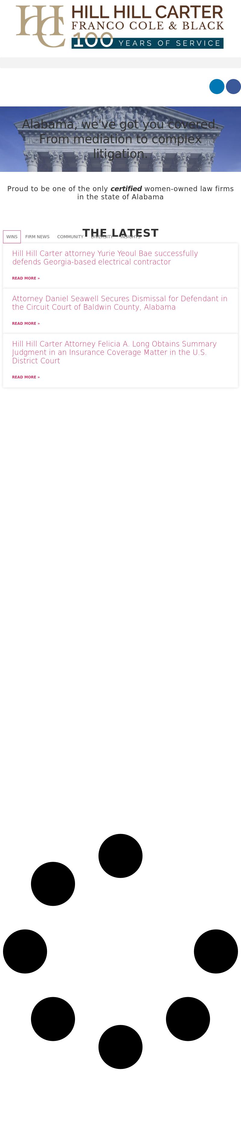 Hill Hill Carter Franco Cole & Black PC - Montgomery AL Lawyers