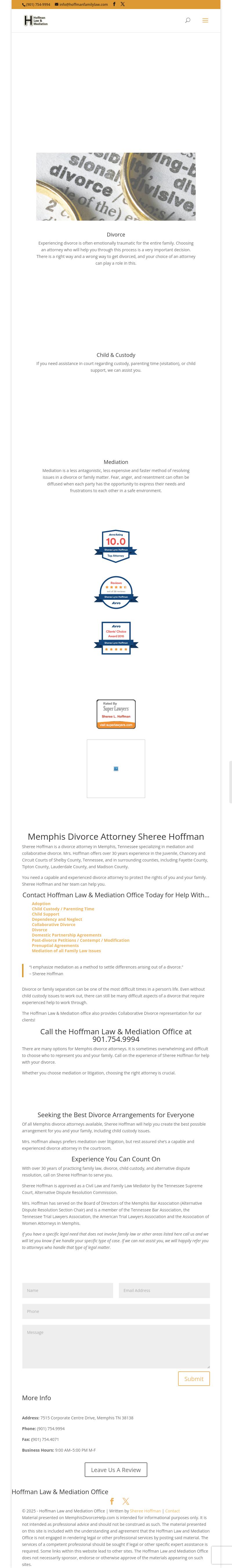 Hoffman Law & Mediation Office - Memphis TN Lawyers