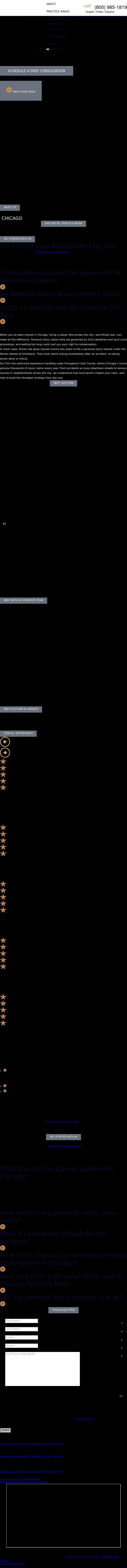 Horwitz, Horwitz & Associates, LTD - Joliet IL Lawyers