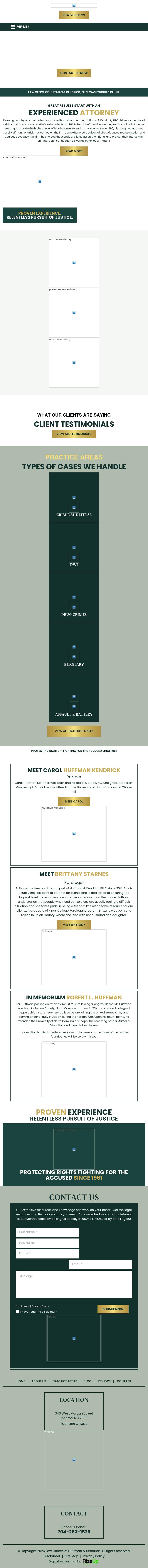 Huffman & Kendrick, PLLC - Monroe NC Lawyers