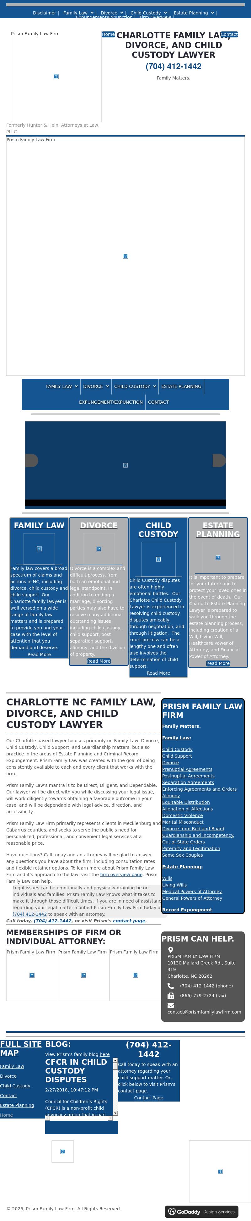 Hunter & Hein, Attorneys at Law, PLLC - Charlotte NC Lawyers