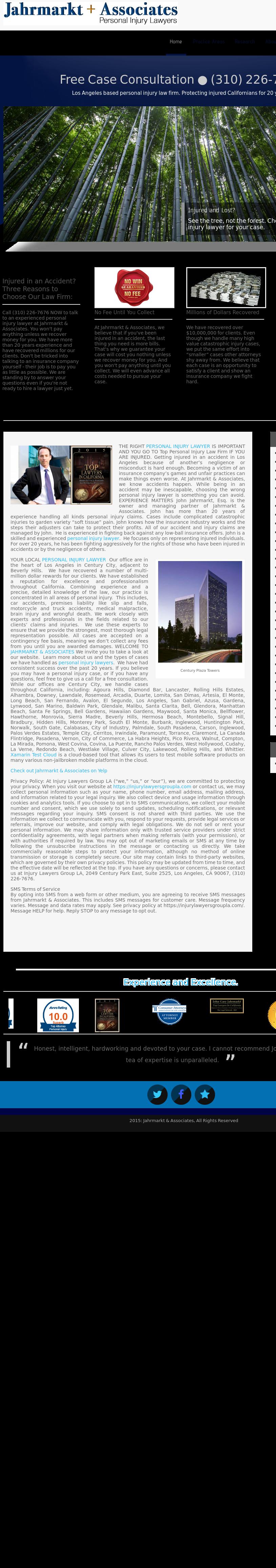 Jahrmarkt & Associates - Los Angeles CA Lawyers