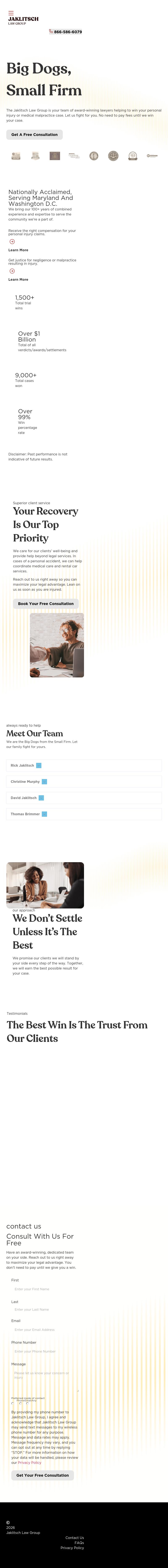 Jaklitsch Law Group - Upper Marlboro MD Lawyers