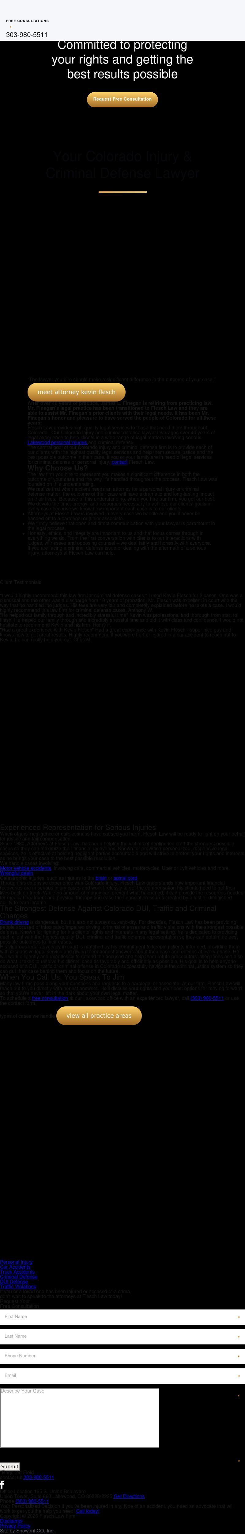 James L. Finegan, P.C. - Lakewood CO Lawyers