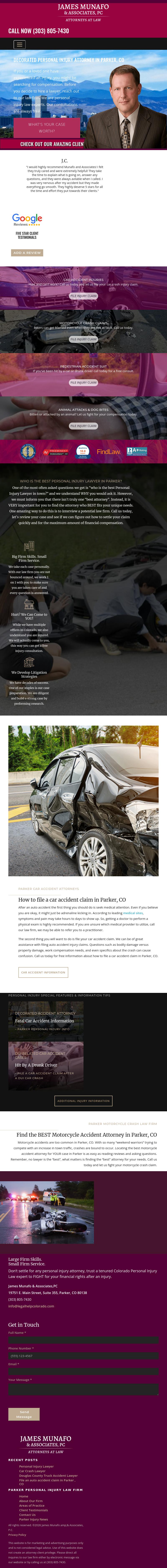 James Munafo & Associates, P.C. - Parker CO Lawyers