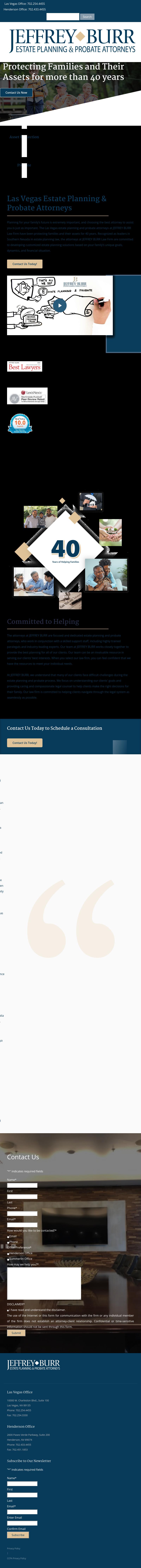 Jeffrey Burr - Henderson NV Lawyers