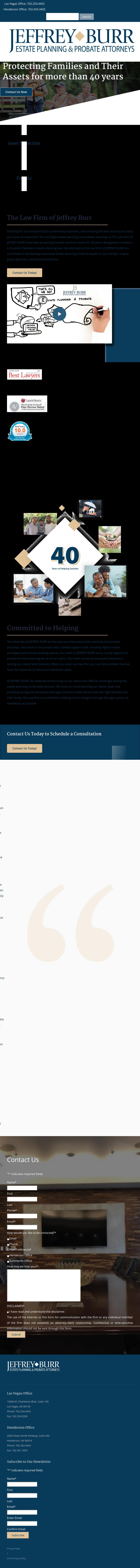 Jeffrey L. Burr - Las Vegas NV Lawyers