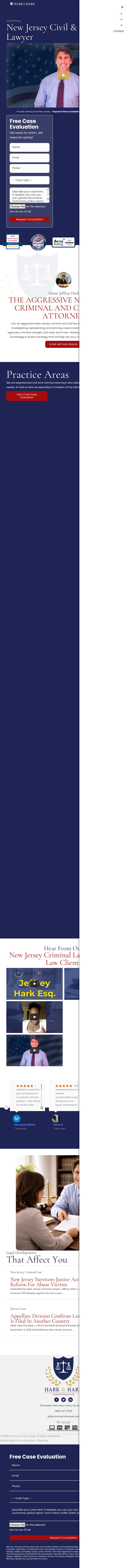 Jeffrey S. Hark - Cherry Hill NJ Lawyers