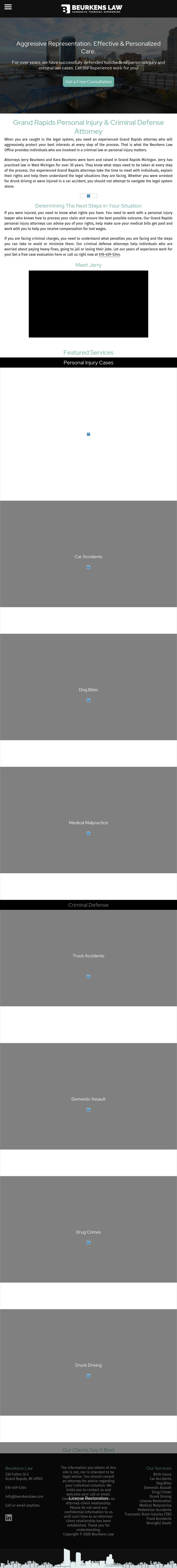 Jerry M. Beurkens Law Office - Grand Rapids MI Lawyers