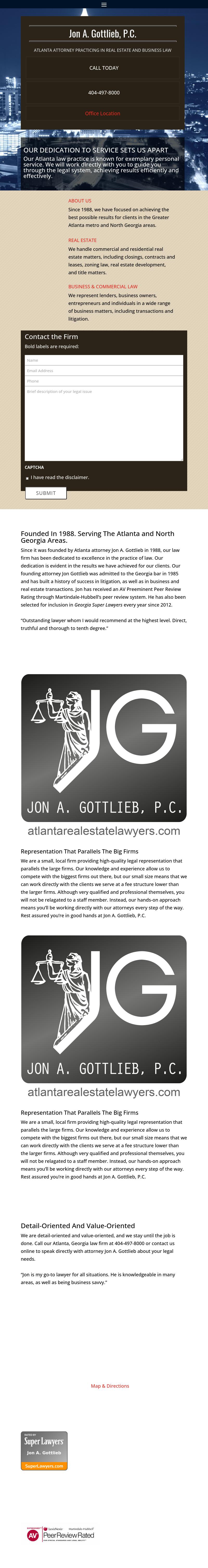 Jon Gottlieb - Atlanta GA Lawyers