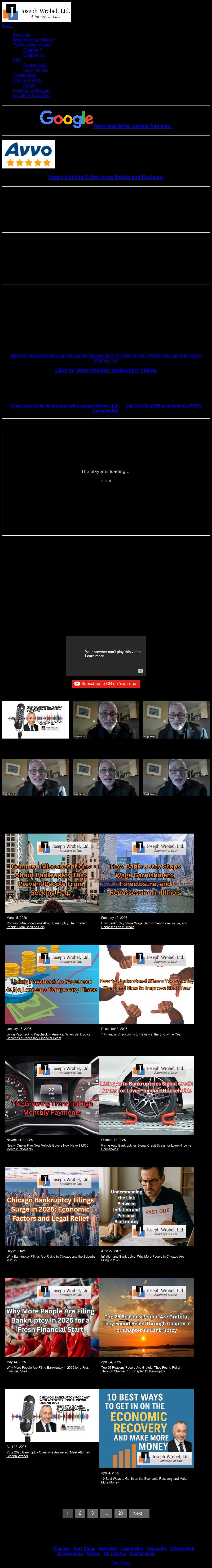 Joseph Wrobel, Ltd. - Naperville IL Lawyers