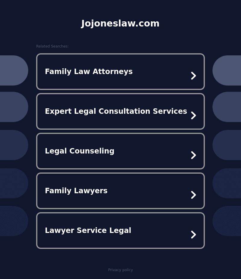 Joshua Paul Jones, Attorney at Law, LLC - Birmingham AL Lawyers