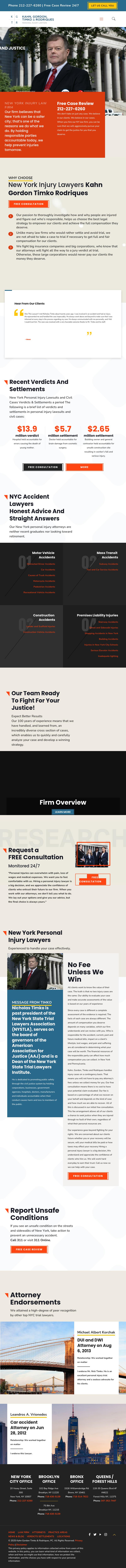 Kahn Gordon Timko & Rodriques P.C. - New York NY Lawyers