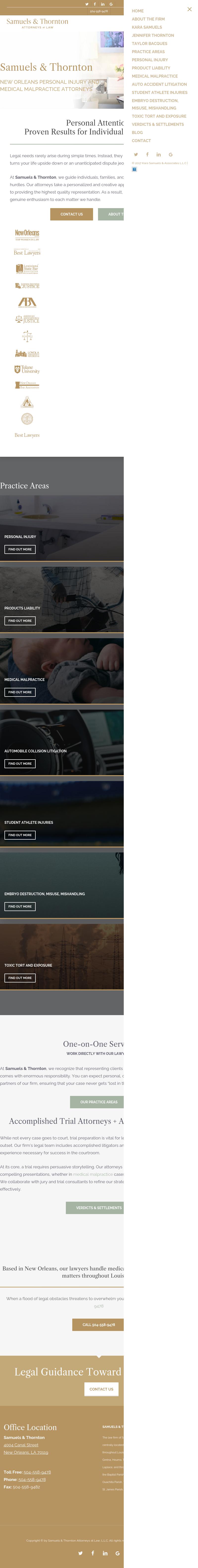 Kara Hadican Samuels & Associates, L.L.C. - New Orleans LA Lawyers