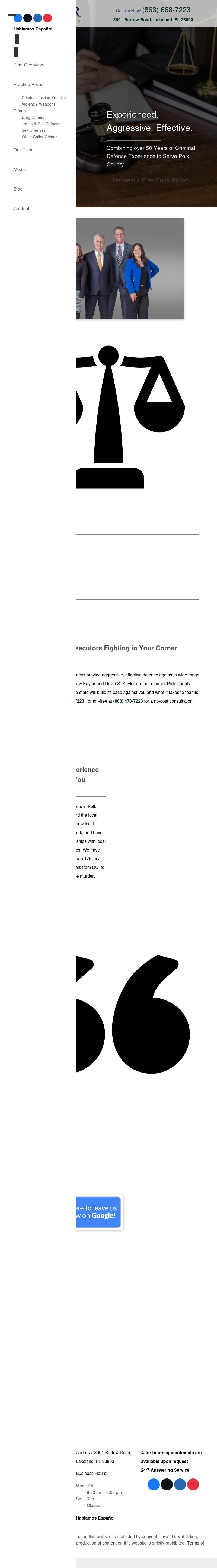 Kaylor Law Group - Winter Haven FL Lawyers