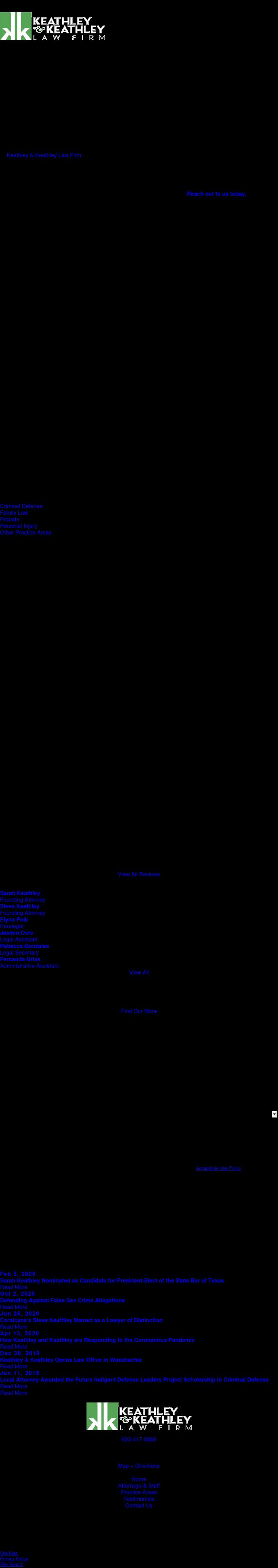 Keathley & Keathley - Corsicana TX Lawyers