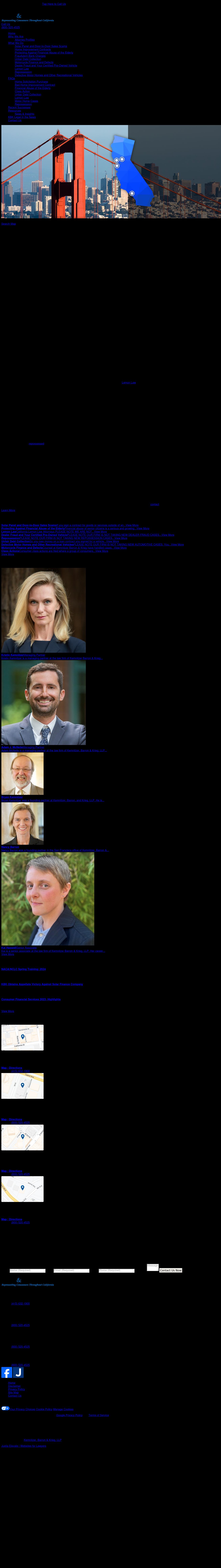Kemnitzer, Barron & Krieg LLP - San Francisco CA Lawyers