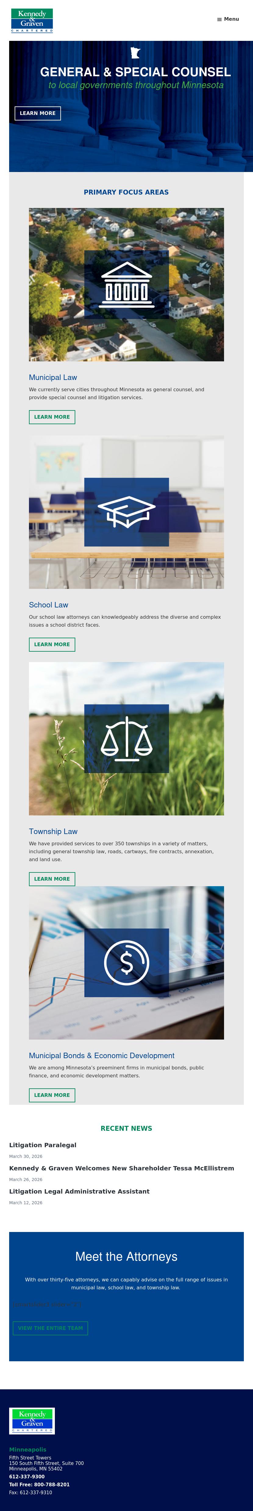 Kennedy & Graven, Chartered - Minneapolis MN Lawyers