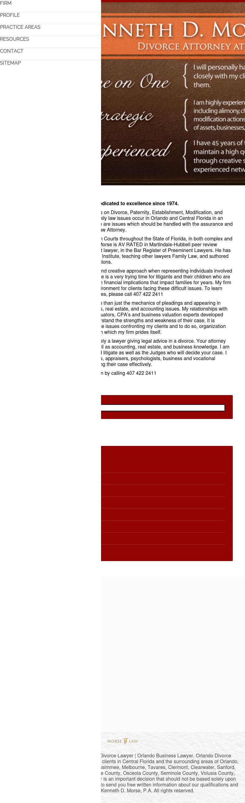 Kenneth D. Morse - Orlando FL Lawyers