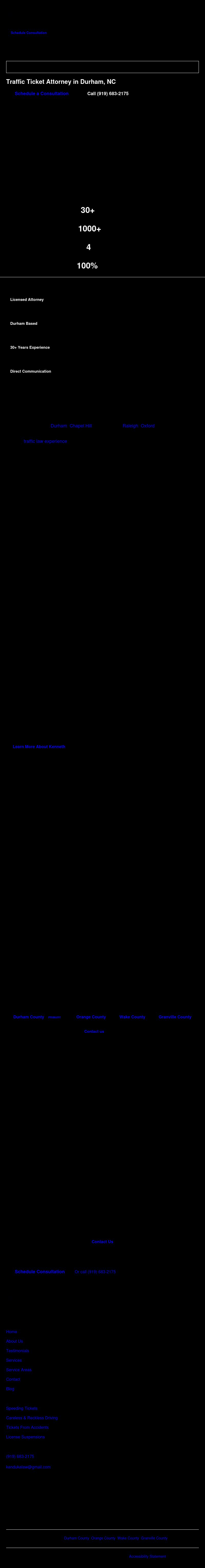 Kenneth J. Duke, Attorney at Law - Durham NC Lawyers