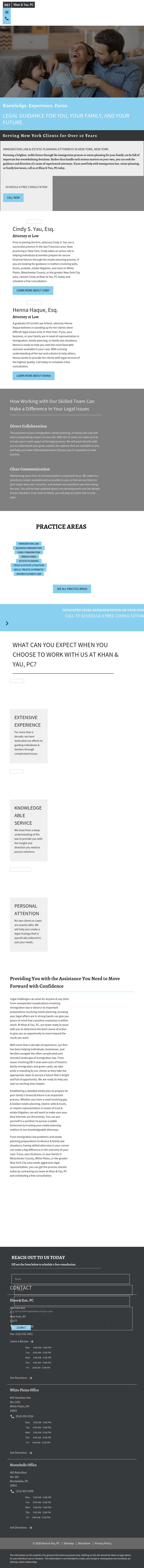 Khan & Yau, PC - New York NY Lawyers