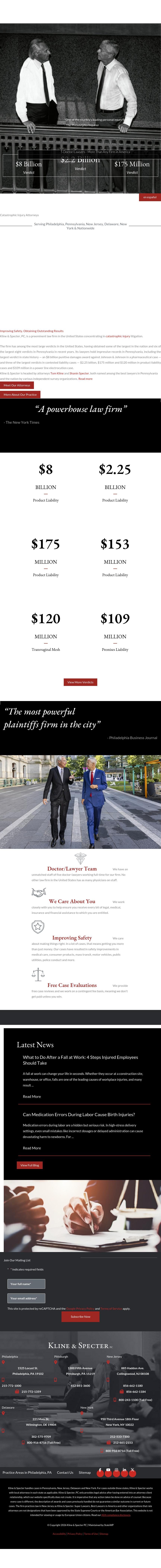 Kline & Specter PC - Philadelphia PA Lawyers