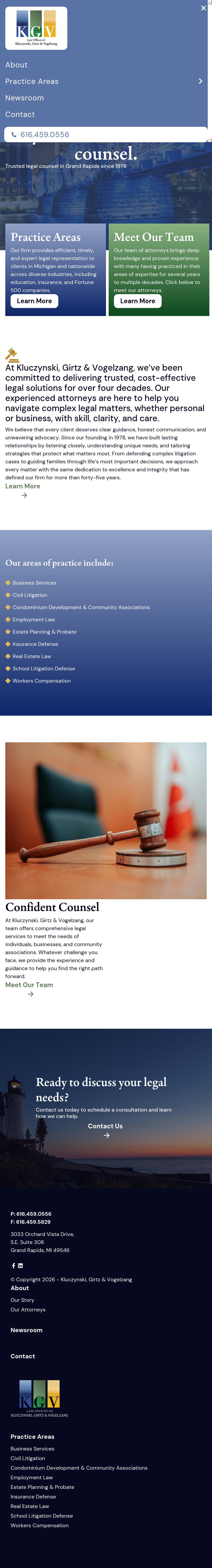 Kluczynski, Girtz & Vogelzang - Grand Rapids MI Lawyers