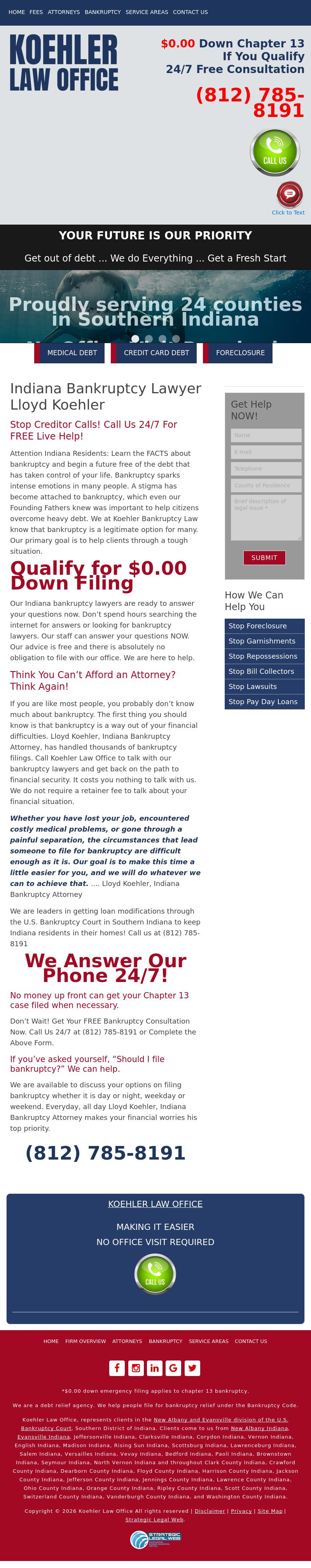 Koehler Law Office - New Albany IN Lawyers