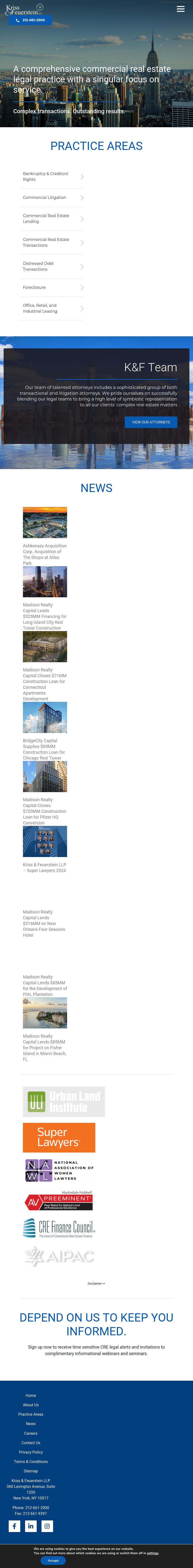 Kriss & Feuerstein, LLP - Hackensack NJ Lawyers