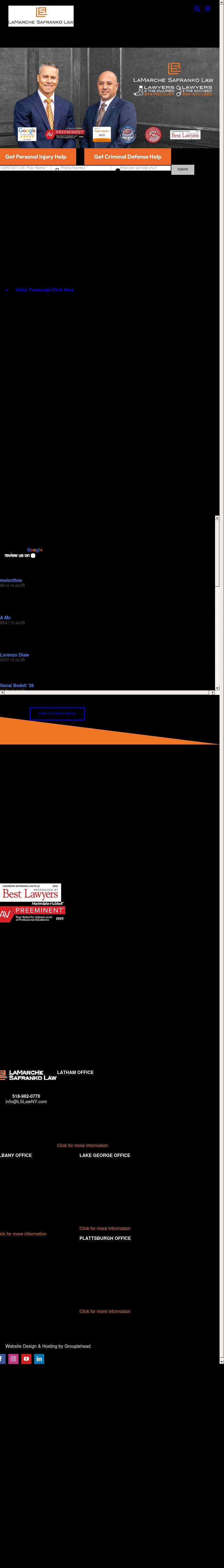 LaMarche Safranko Law PLLC - Clifton Park NY Lawyers