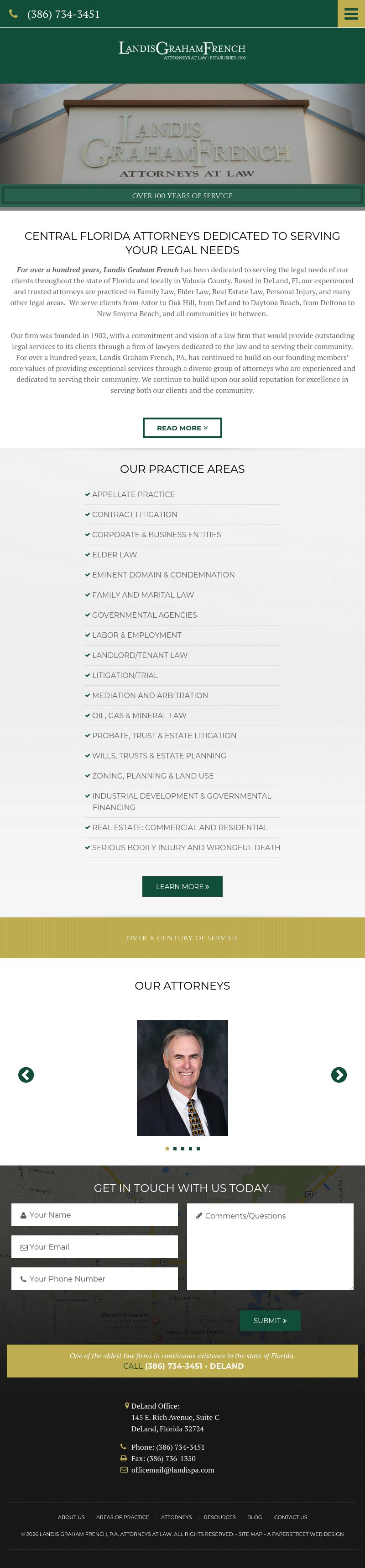 Landis Graham French, P.A. - DeLand FL Lawyers