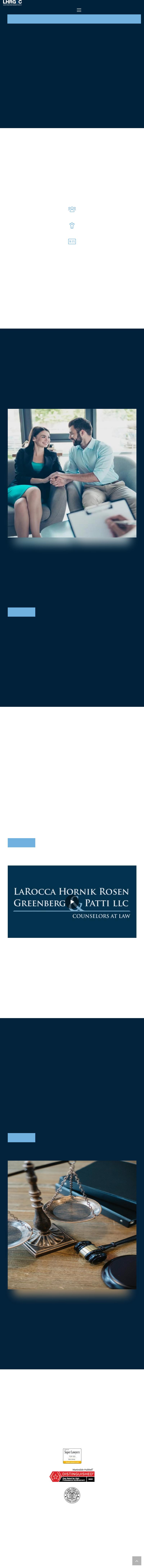 LaRocca Hornik Rosen Greenberg & Blaha - Freehold NJ Lawyers