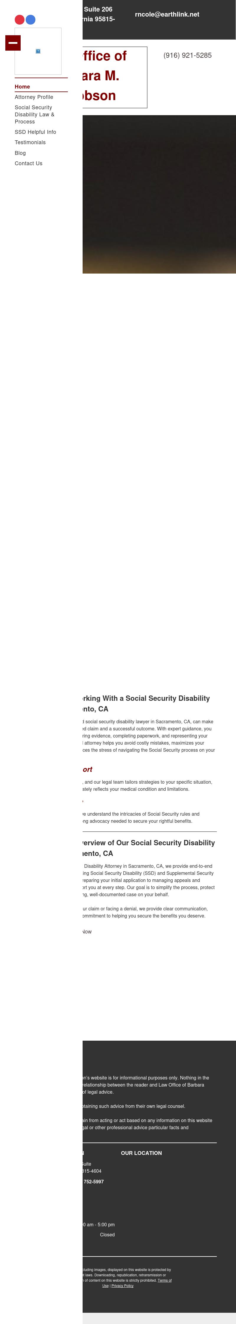 Law Office of Barbara M. Jacobson - Sacramento CA Lawyers