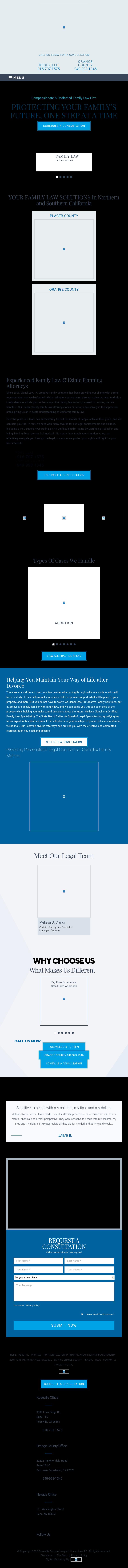 Law Office of Cecil & Cianci, PC - Roseville CA Lawyers