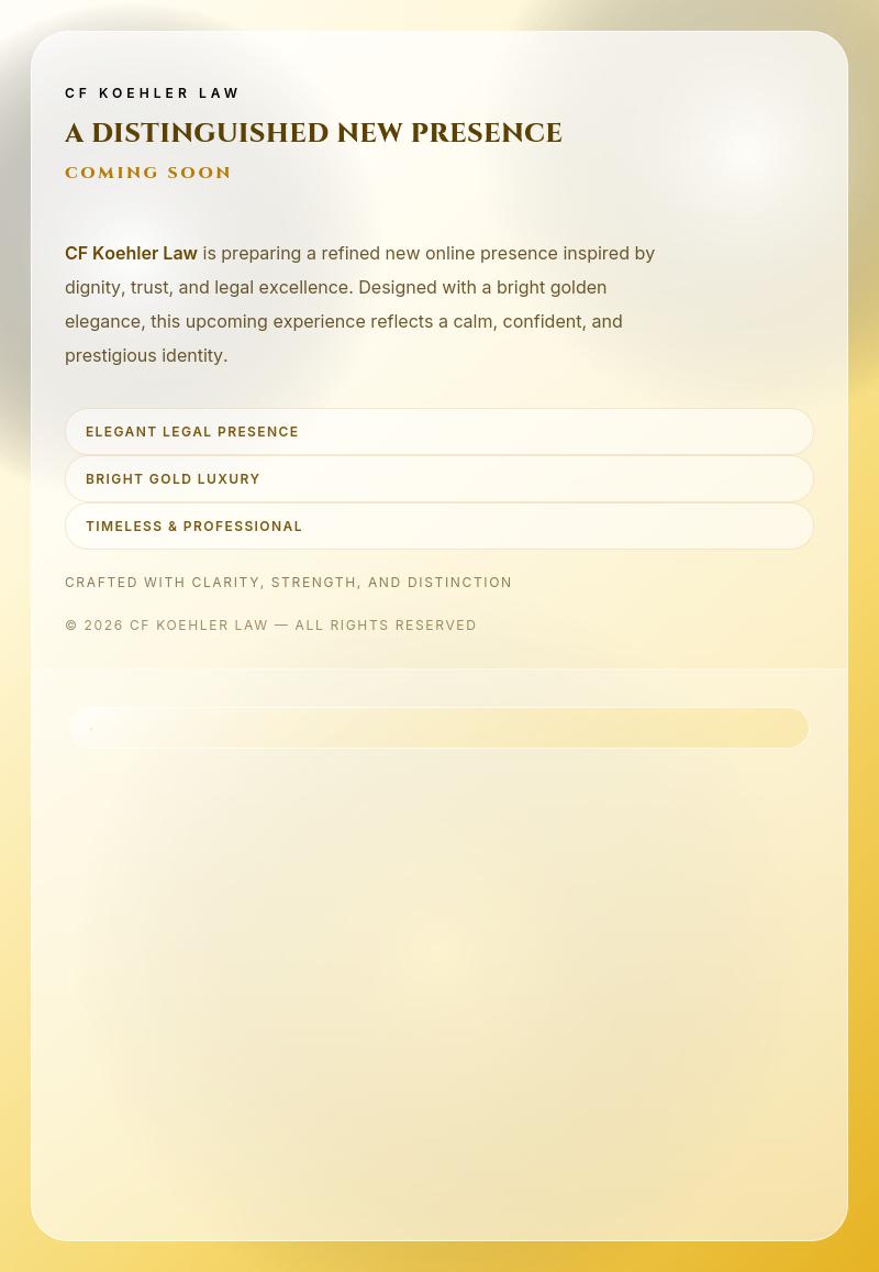 Law Office of Charles F. Koehler, P.C. - Leesburg VA Lawyers