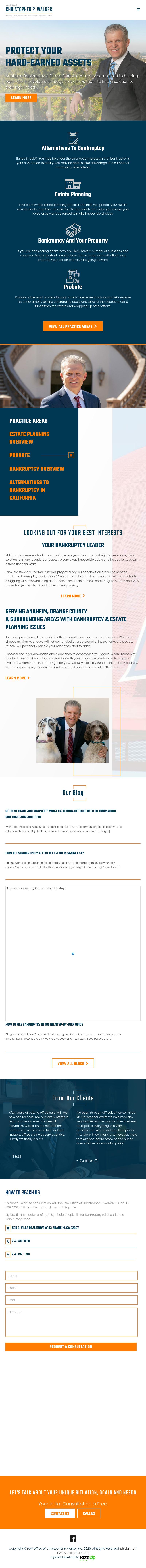 Law Office of Christopher P. Walker, P.C. - Anaheim Hills CA Lawyers