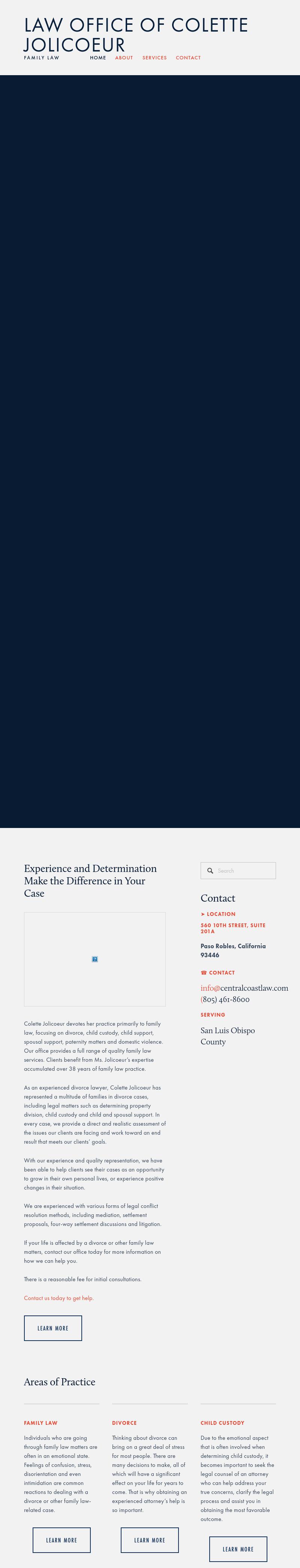 Law Office of Colette Jolicoeur - Atascadero CA Lawyers