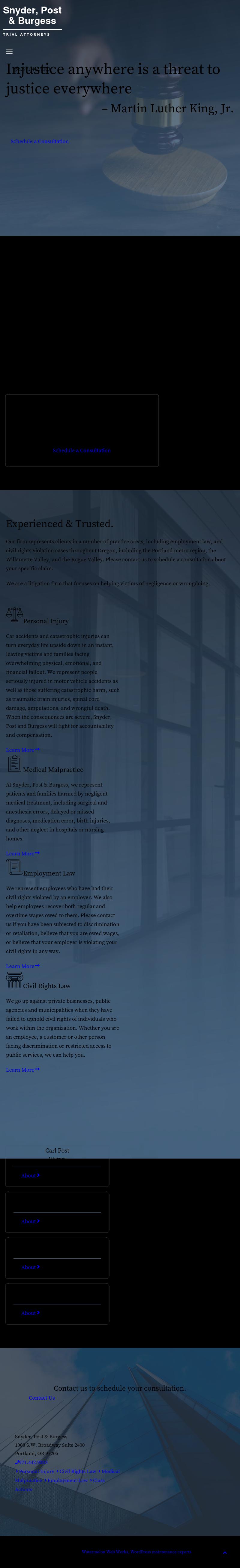 Law Office of Daniel Snyder - Portland OR Lawyers