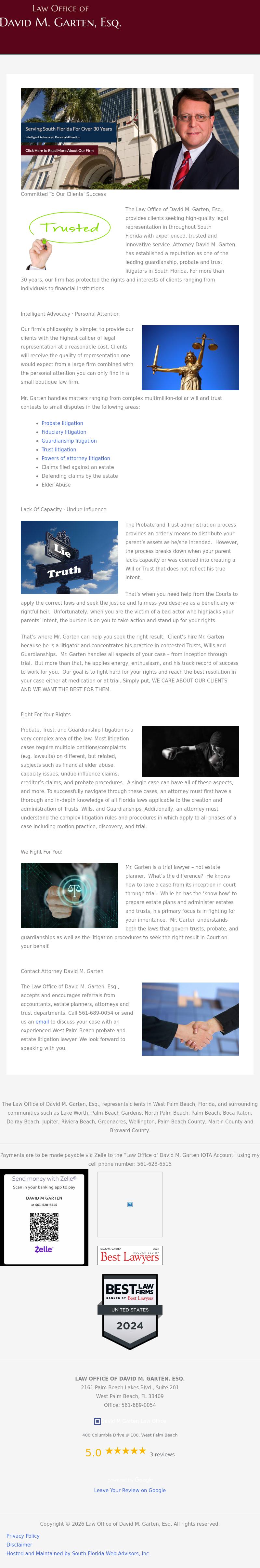 Law Office of David M. Garten, Esq. - West Palm Beach FL Lawyers