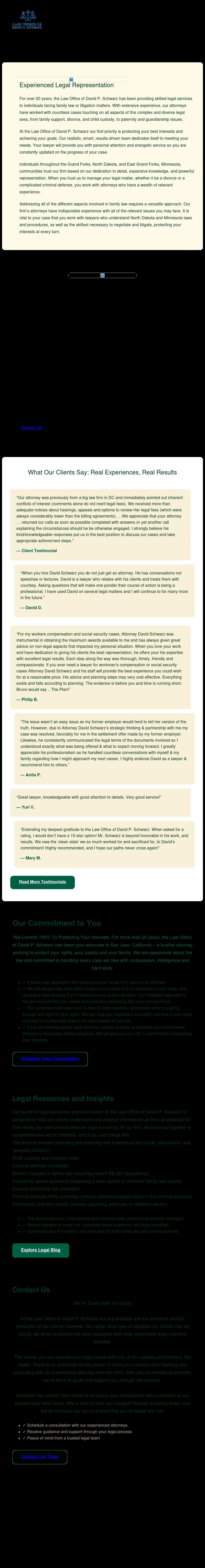 Law Office of David P. Schwarz - Santa Ana CA Lawyers